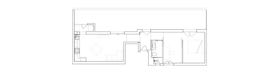 Renovation of an attic apartment Camil Fabra