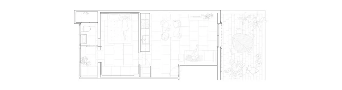 Refurbishment of an apartment in the Gracia district