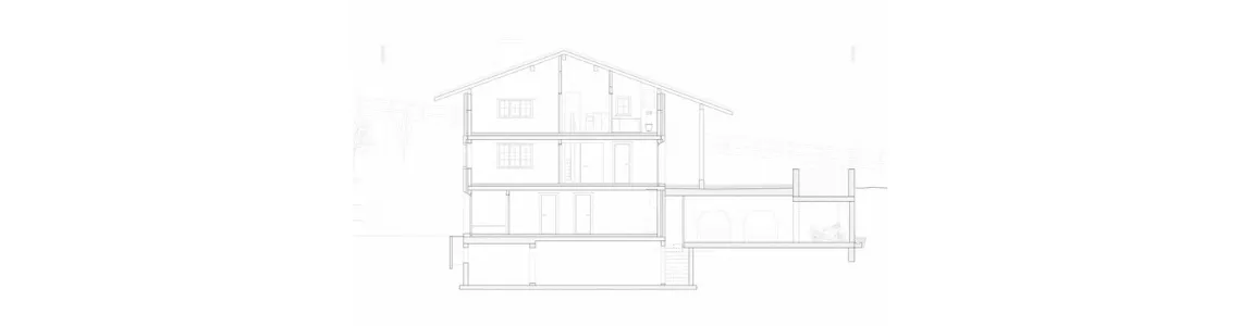 Atelier pbo, Refurbishment and ampliation Serneus