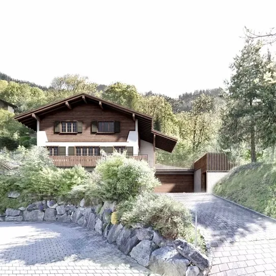 Atelier pbo, Refurbishment and ampliation Serneus